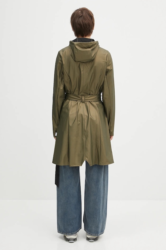 Clothing Rains jacket Curve Long Jacket W3 18130.105 green