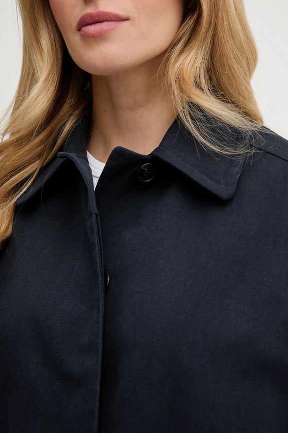 Bunda A.P.C. Veste Bianca COGXT.F32005 tmavomodrá