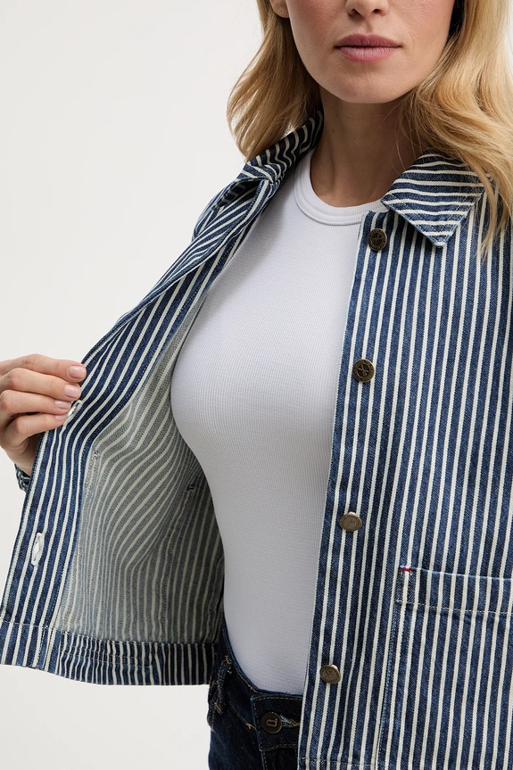 Rifľová bunda A.P.C. Veste Frida COHHG.F32006