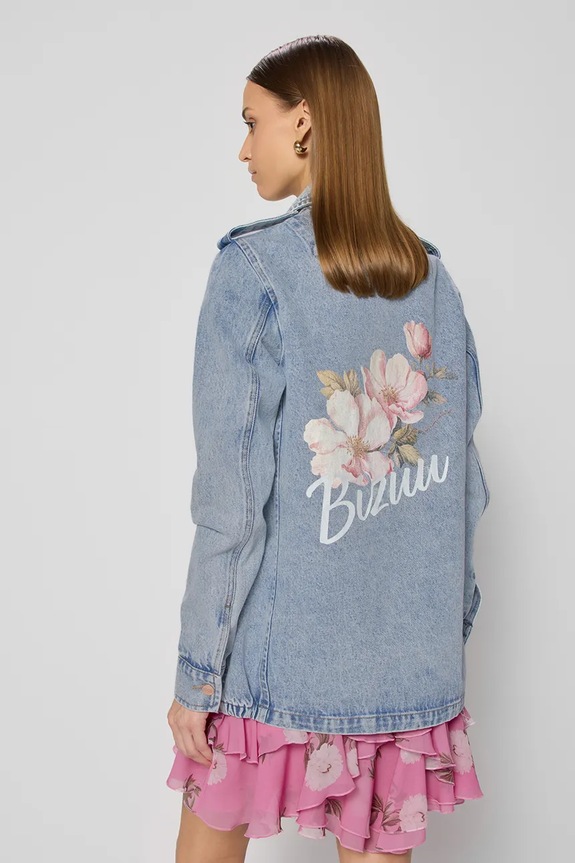 Bizuu pamut farmerdzseki KULLA KULLA.NIEBIESKI.SS25 kék SS25