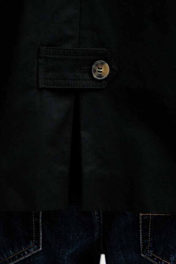 Sisley jachetă de bumbac 227YLN05Q negru