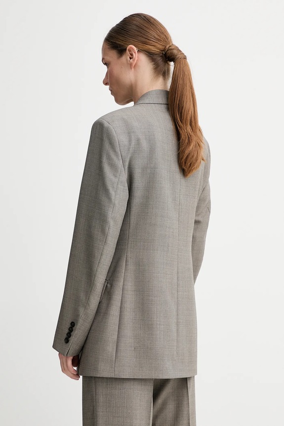 Дрехи Сако с вълна Filippa K 31420.FK кафяв