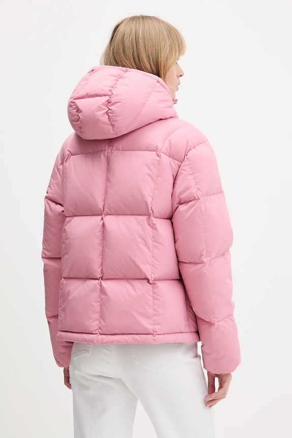 Odzież Tommy Jeans kurtka puchowa DW0DW21623 różowy
