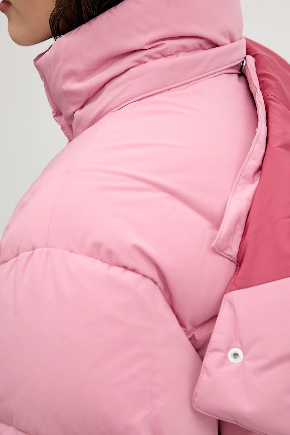 Tommy Jeans kurtka puchowa DW0DW21624 różowy