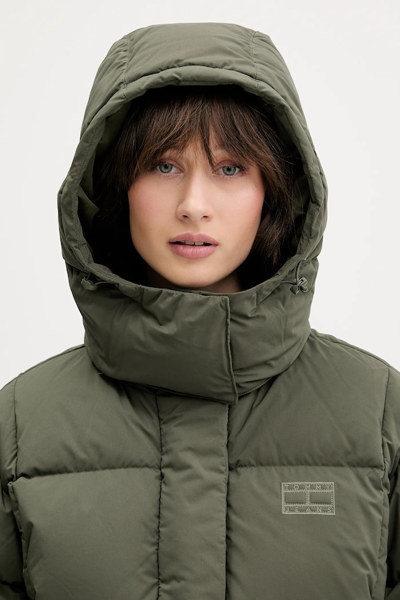 Tommy Jeans kurtka puchowa DW0DW21624 zielony