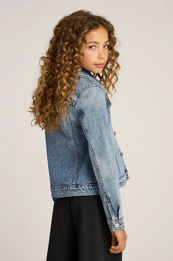 Calvin Klein Jeans gyerek farmerkabát kék IG0IG02721.PPYA