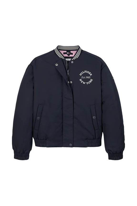 Tommy Hilfiger gyerek bomberdzseki KG0KG08312.128.176.PPYA fekete SS25