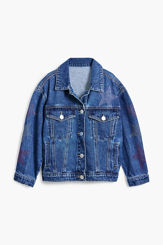 Desigual geacă de blugi pentru copii 25SGED02 bleumarin SS25