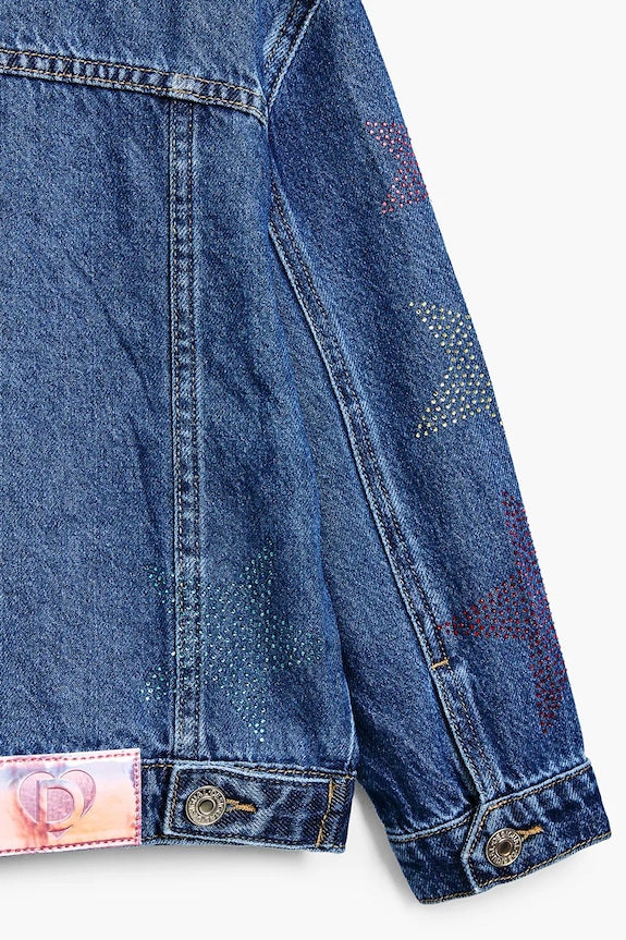 Desigual geacă de blugi pentru copii bleumarin 25SGED02