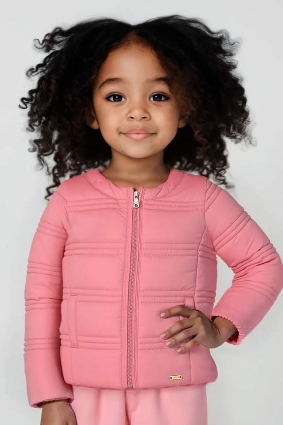 Детско яке Mayoral soft преходна изолация розов 3412.6G.Mini.PPYA
