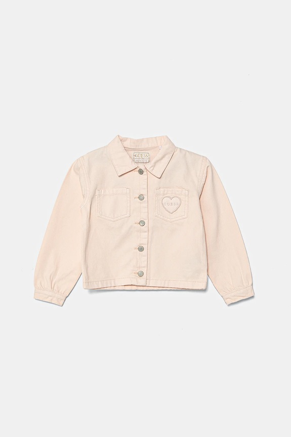 Otroška jeans jakna Guess Drugo bež K5GL01.WH6L0.PPYA