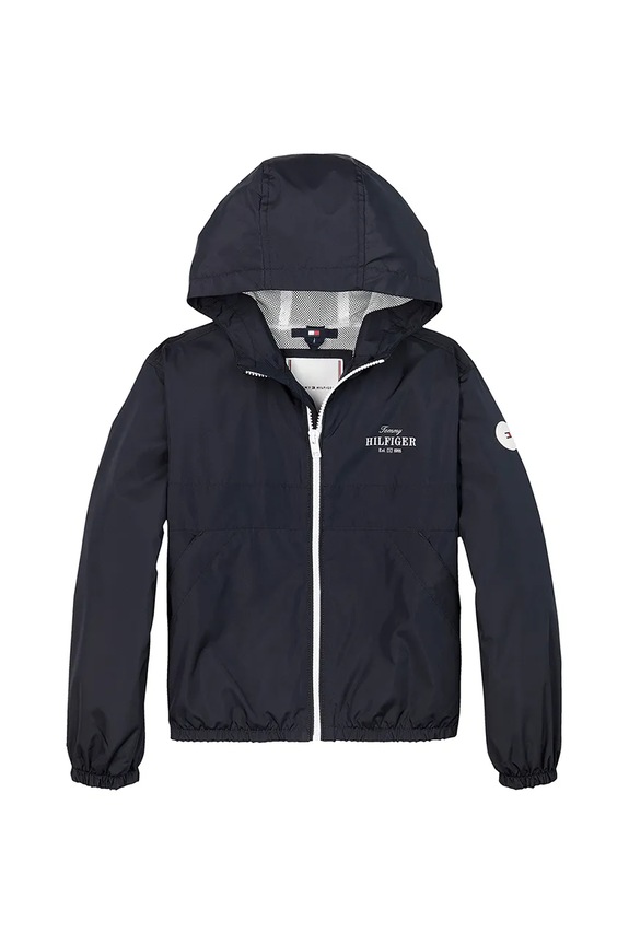 Tommy Hilfiger kurtka dziecięca KG0KG08580.128.176.PPYA granatowy SS25