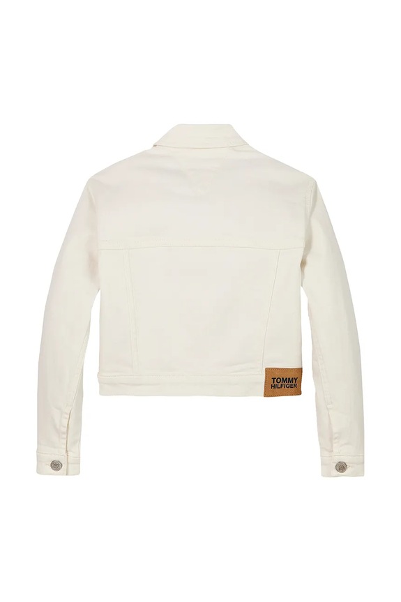 Dziewczynka Tommy Hilfiger kurtka dziecięca KG0KG08434.PPYA biały
