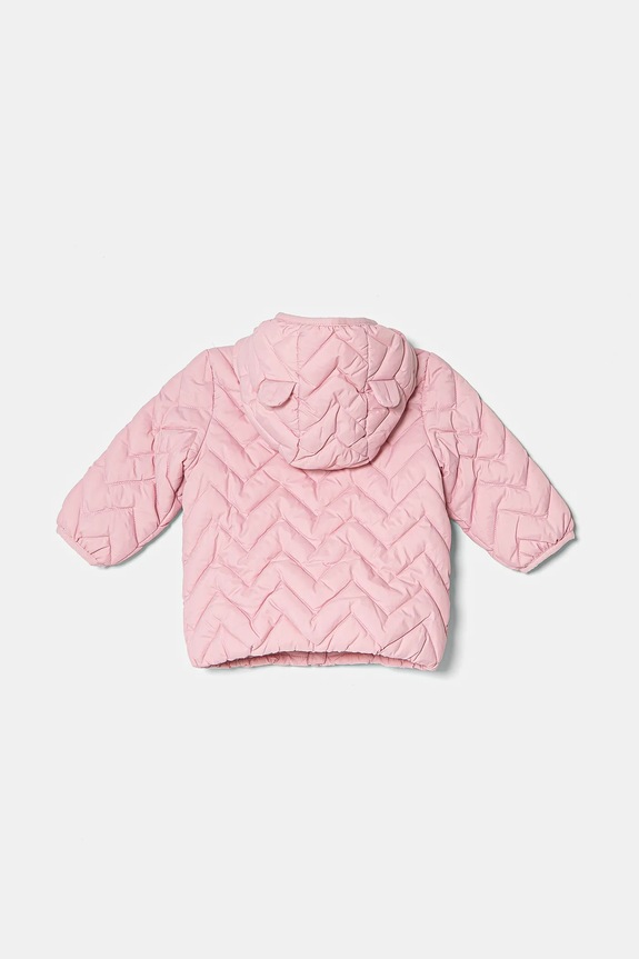 United Colors of Benetton kurtka niemowlęca 2WU0AN00W.G.W.Seasonal różowy SS25