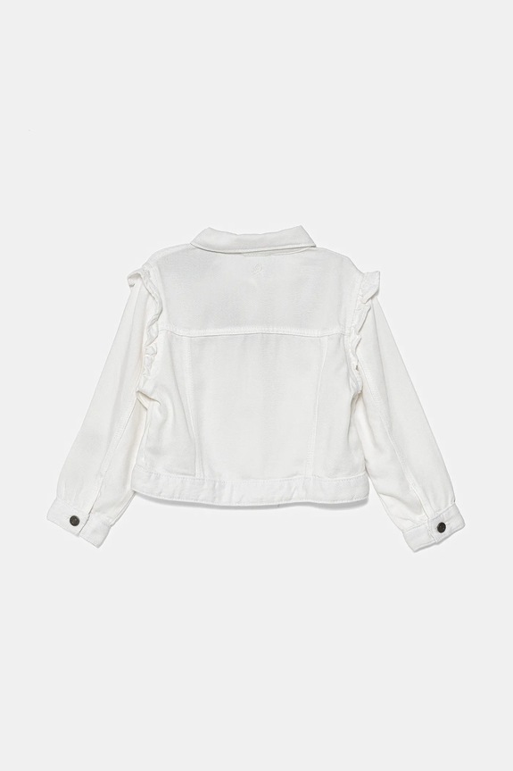 Παιδικό μπουφάν United Colors of Benetton 21AQGN03Q.P.Seasonal λευκό SS25