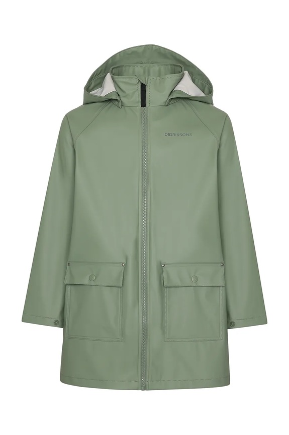 Didriksons gyerek esődzseki GIGA KIDS JKT 505690 zöld SS25