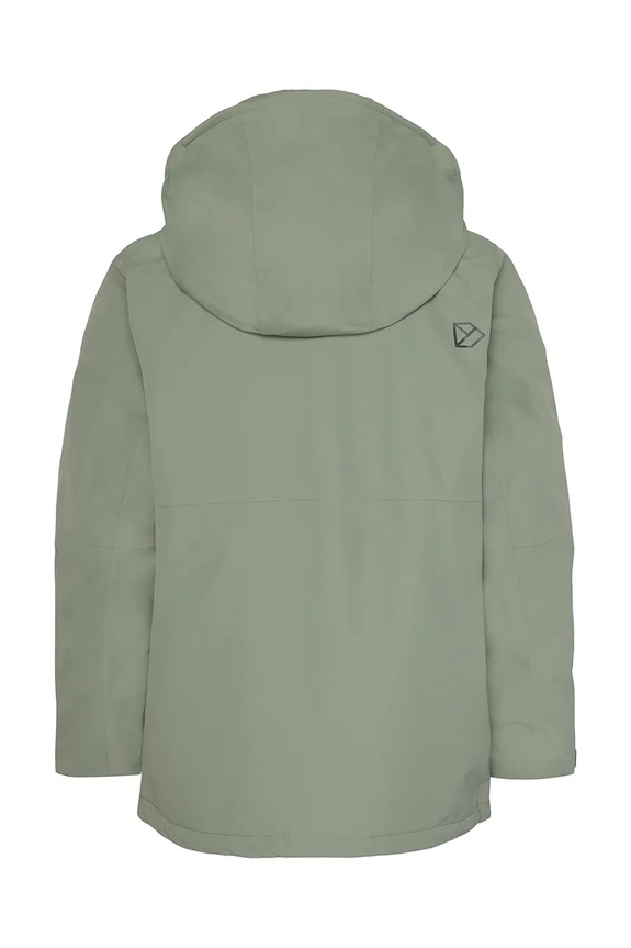 Chłopiec Didriksons kurtka dziecięca PIKO KIDS JACKET 505725 zielony