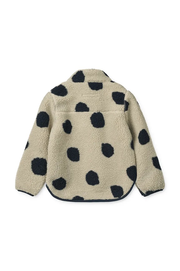 Хлопчик Дитяча куртка Liewood Noam Pile Jacket LW20017 бежевий