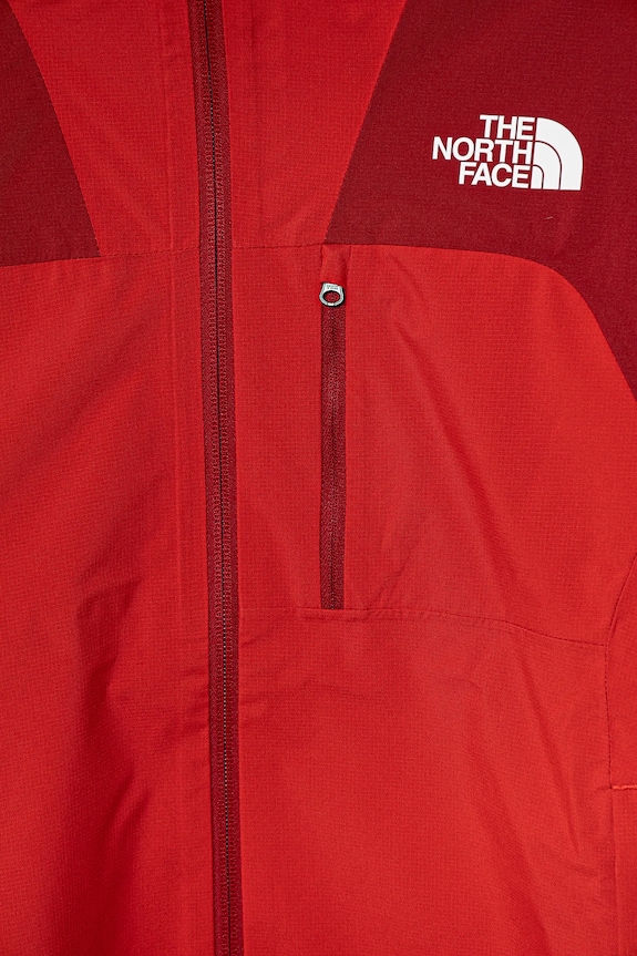 Chłopiec The North Face kurtka dziecięca TEEN HIKE PACKABLE SHELL NF0A8AY47IR1 czerwony