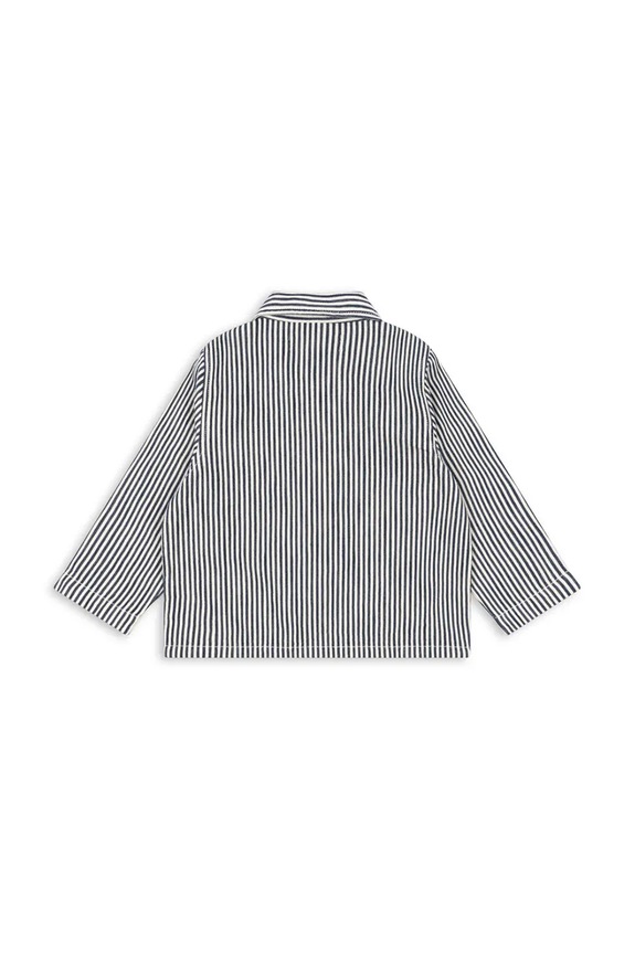 CHLAPEC Dětská riflová bunda Konges Sløjd FENDER JACKET GOTS KS102805 černá