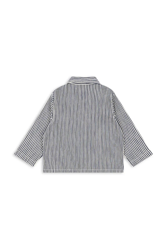 CHLAPEC Dětská riflová bunda Konges Sløjd FENDER JACKET GOTS KS102805 černá