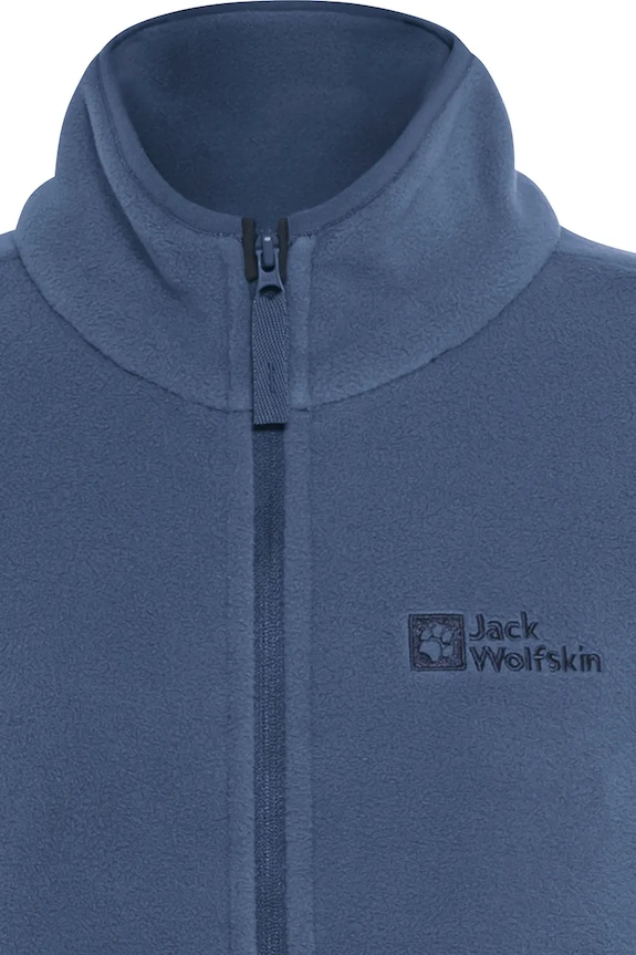 Detská mikina Jack Wolfskin TAUNUS JACKET K 1609482.92.152 tmavomodrá
