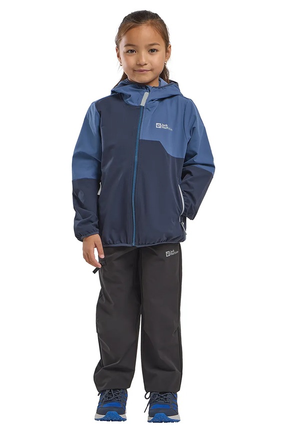 Jack Wolfskin geaca copii TURBULENCE HOODED JKT K A63683.164.176