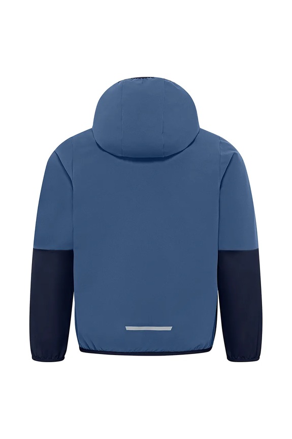 Κοριτσίστικα Παιδικό μπουφάν Jack Wolfskin TURBULENCE HOODED JKT K A63683.92.152 σκούρο μπλε