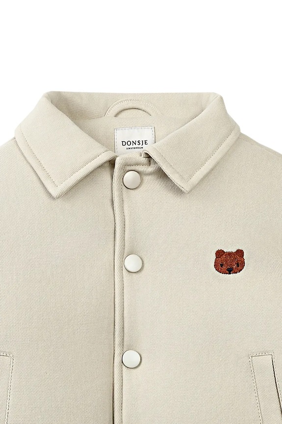 Donsje kurtka bomber dziecięca Pidas Jacket Bear beżowy 4097401.98.128