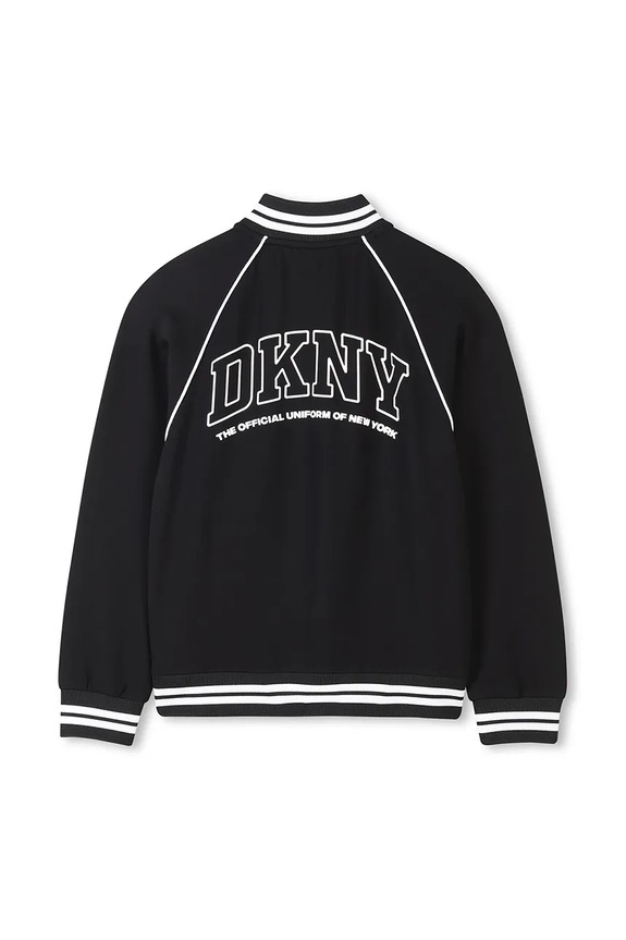 Chłopiec Dkny kurtka bomber dziecięca D62232.162.174 czarny
