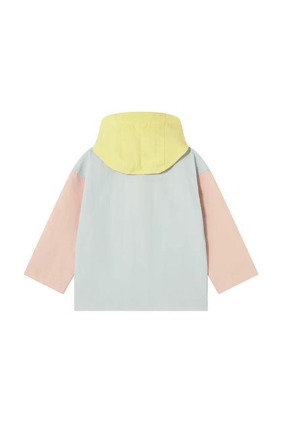 BIMBA Tinycottons giacca per bambini COLOR BLOCK JACKET SS25.250 blu