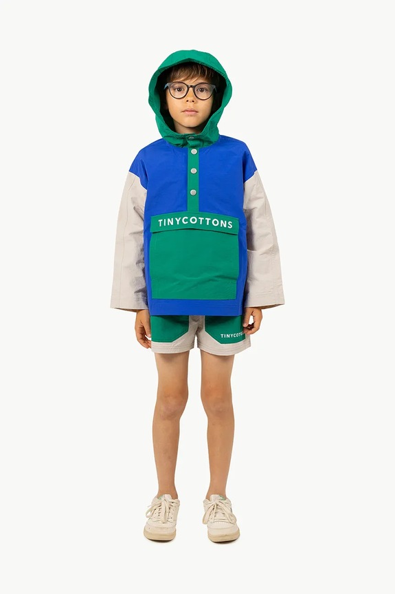 Tinycottons giacca per bambini COLOR BLOCK JACKET SS25.250