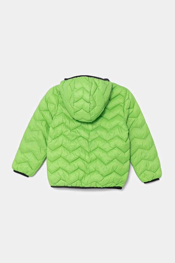 United Colors of Benetton kurtka dziecięca 2TWDGN02V.P.Season.PPYA zielony SS25