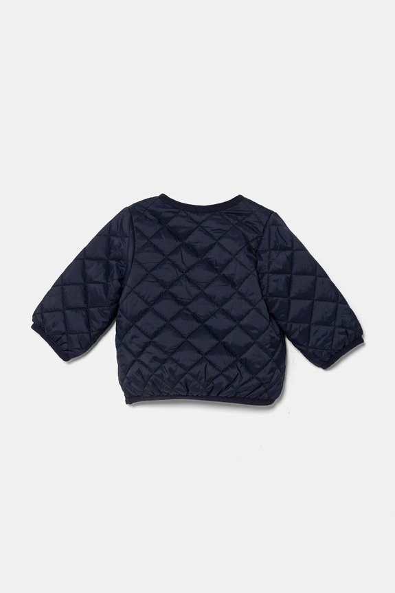 United Colors of Benetton kurtka niemowlęca 2MJAAN00V.W.Seasonal granatowy SS25