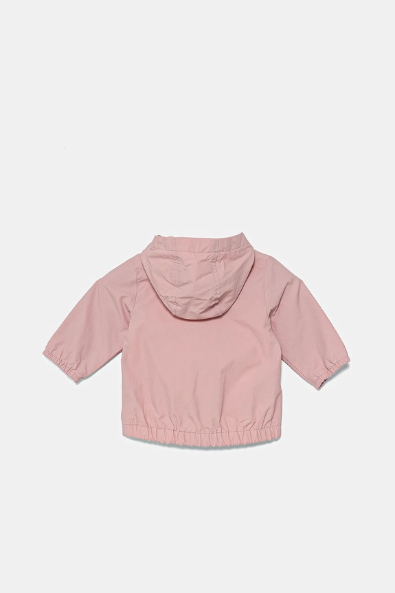 United Colors of Benetton csecsemő kabát 2IGGAN00T.W.Seasonal rózsaszín SS25