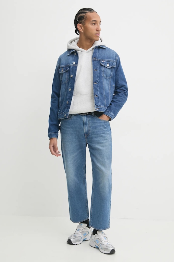 Traper jakna Tommy Jeans DM0DM20623 plava SS25