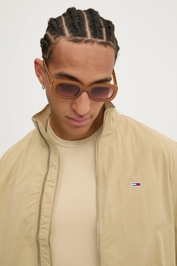 Яке Tommy Jeans бежов DM0DM20655