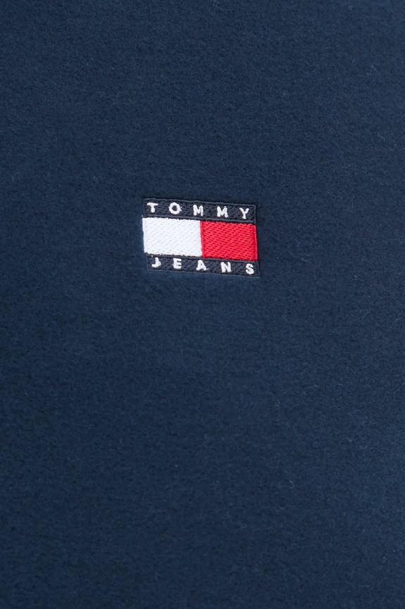 Tommy Jeans kurtka z domieszką wełny DM0DM20216 granatowy