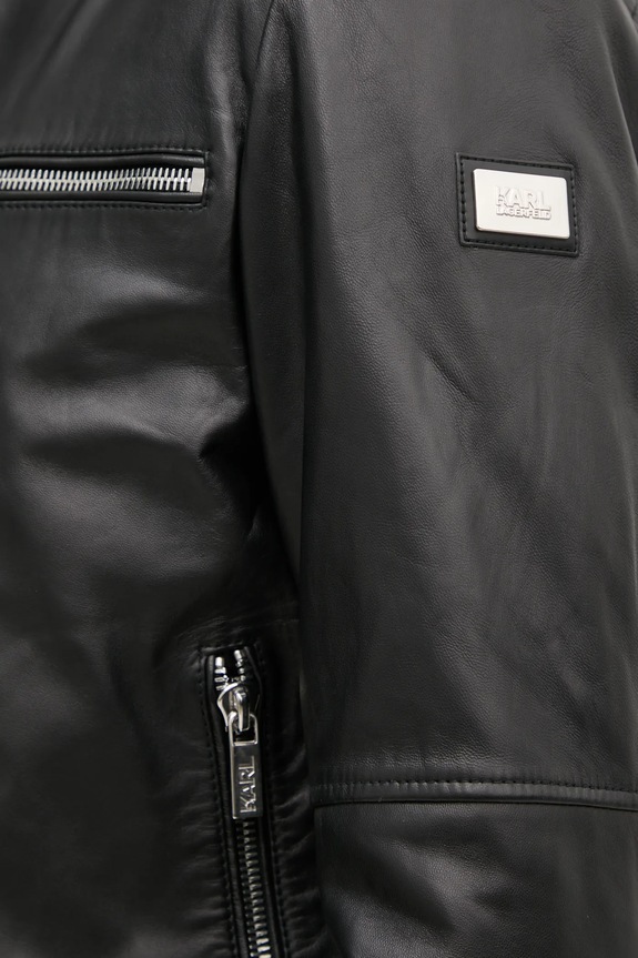 Kožená bunda Karl Lagerfeld 551420.555083