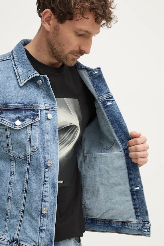Calvin Klein Jeans kurtka jeansowa J30J326552