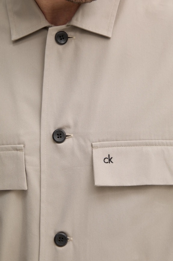 Calvin Klein koszula K10K113815 beżowy