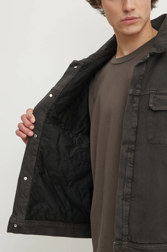 Won Hundred geaca jeans 3408.13055 gri