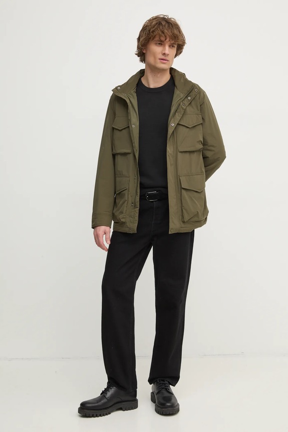 Jakna Tommy Hilfiger MW0MW37632 zelena SS25