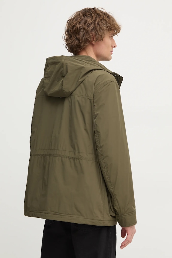 Odzież Tommy Hilfiger kurtka MW0MW37632 zielony