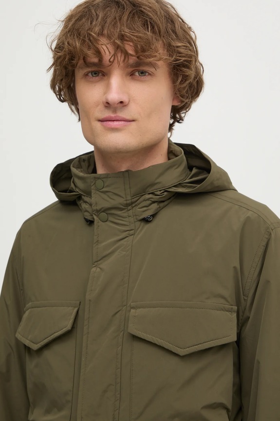 Jakna Tommy Hilfiger MW0MW37632 zelena