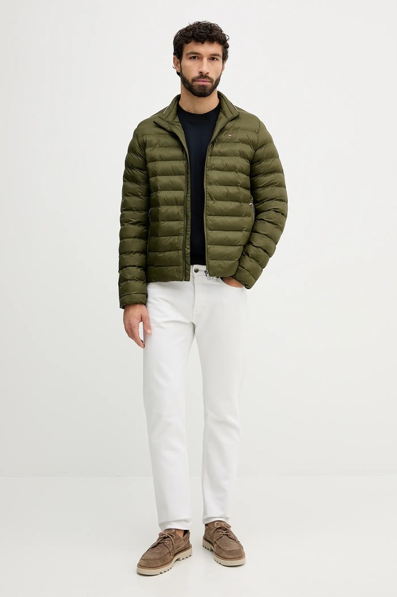 Bunda Tommy Hilfiger MW0MW37634 zelená SS26