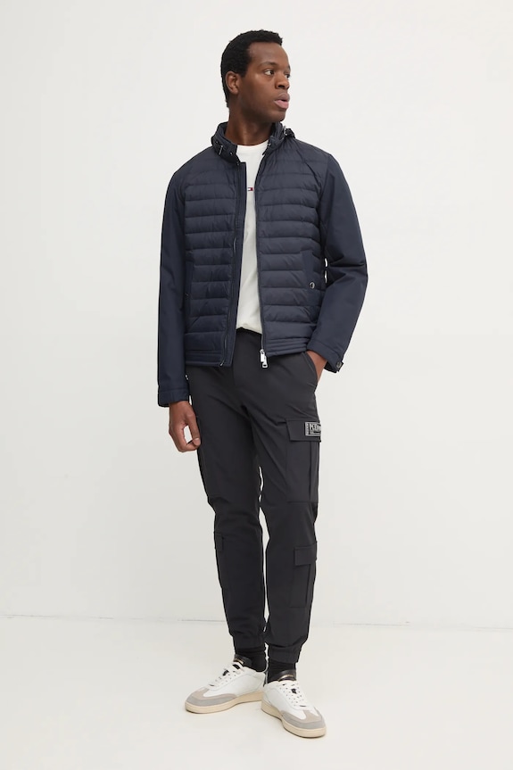Tommy Hilfiger geacă de puf MW0MW37689 bleumarin SS25