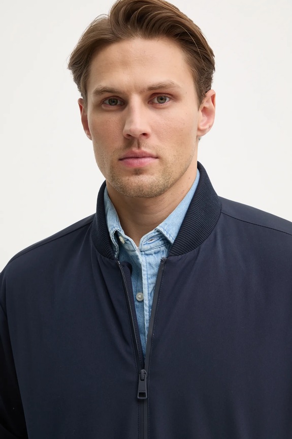 Tommy Hilfiger kurtka bomber MW0MW37789 granatowy