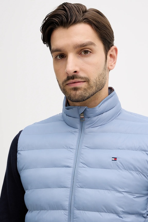 Αμάνικο μπουφάν Tommy Hilfiger μπλε MW0MW37677