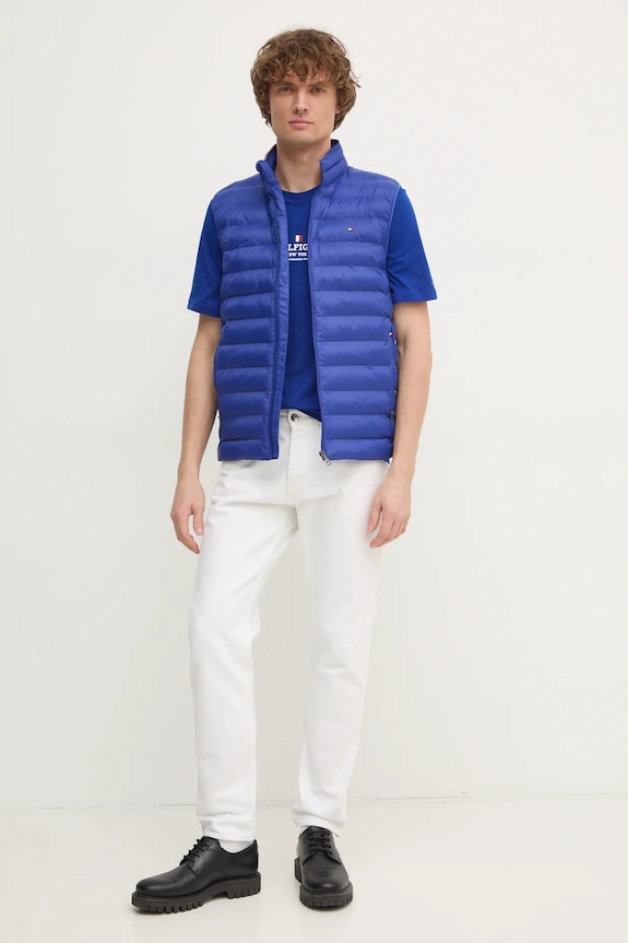 Vesta Tommy Hilfiger MW0MW37677 modrá SS26